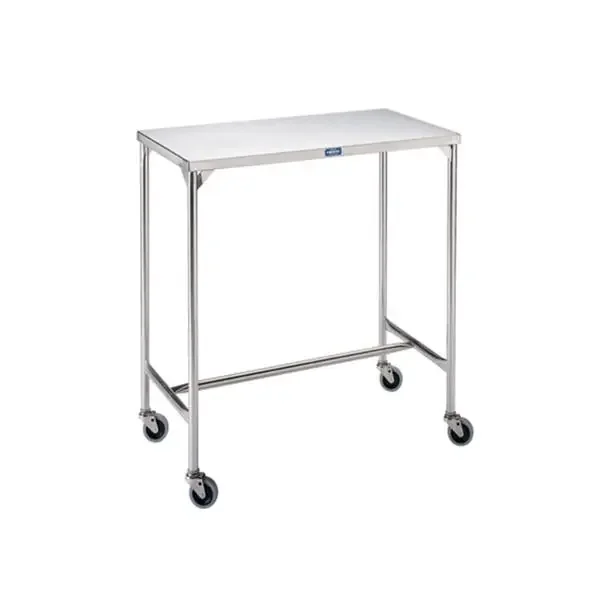 Pedigo Products. Table Instrument 36X20X34″ 3 Rubber, 2 Bl Brng Cstr F/ Slnt Mblt Ea – SG-89-SS