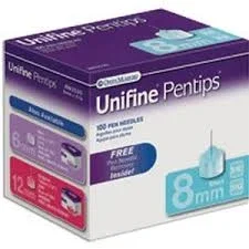 Pentips Pen Needle 31g X 8 Mm (100 Count)