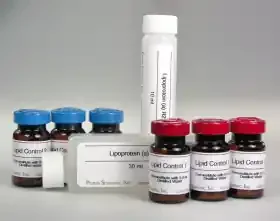 Pointe Scientific Caridac / Lipids / General Chemistry Test Control Set Lipid Level 1, 2 6 X 3 mL – L7580-18