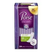 Poise Bladder Control Pad 8-1/2 Inch Length Light Absorbency Absorb-Loc One Size Fits Most Female Disposable, 19308 – Case of 192