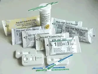Polymedco Poly stat Rapid Test Kit Infectious Disease Immunoassay Infectious Mononucleosis Whole Blood / Serum / Plasma Sample CLIA Waived for Whole Blood / CLIA Moderate Complexity for Serum and Plasma 20 Tests – N20