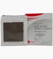 Polymem Silver Non-adhesive Pad Dressing, 1.8″ X 1.8″