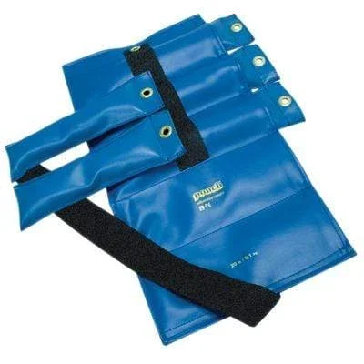 Pouch¨ Variable Wrist and Ankle Weight – 20 lb, 5 x 4 lb inserts – Blue