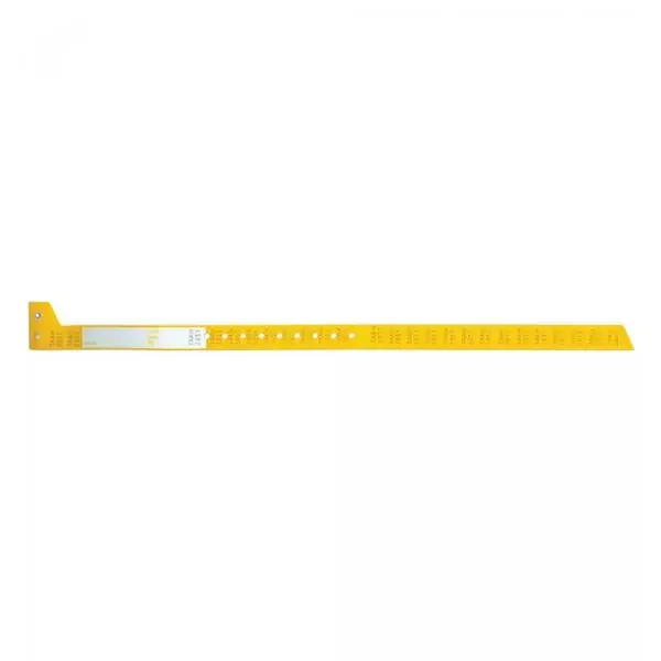 Precision Dynamics Corp. Wristband Blood Secureline Yellow Adult 150/Case – 2403-14-PDB
