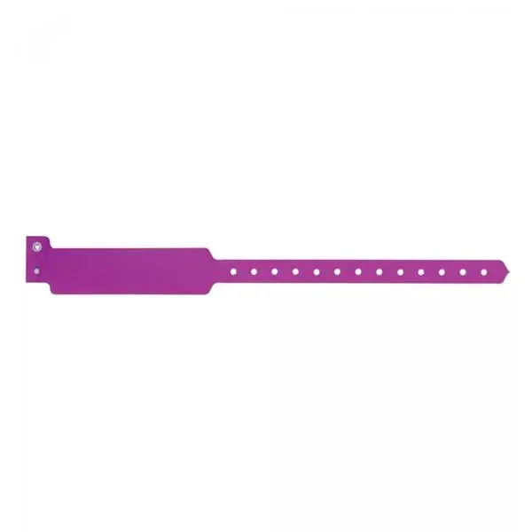Precision Dynamics Corp. Wristband Identification Polyester Grape Adult Write On 500/Box – 5050-33-PDM