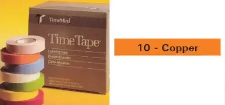 Precision Dynamics Time Blank Label Tape Multipurpose Label Without Legend Copper 1/2 X 500 Inch – T-512-10