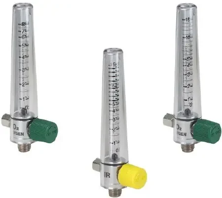 Precision Medical Compact Flowmeter 0 to 15 LPM Increment – 8MFA2001