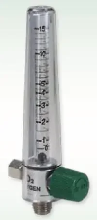 Precision Medical Precision Medical Oxygen Flowmeter Adjustable 0 – 15 LPM Y Block Assembly DISS Hand Tight Adapter – Y8MFA1003