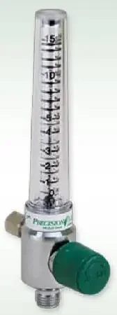 Precision Medical Precision Medical Oxygen Flowmeter High Flow 0 – 70 LPM Barb Outlet Chemetron Adapter – 1MFA8006