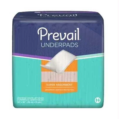 Prevail Night Time Disposable Underpads 30″ X 36″