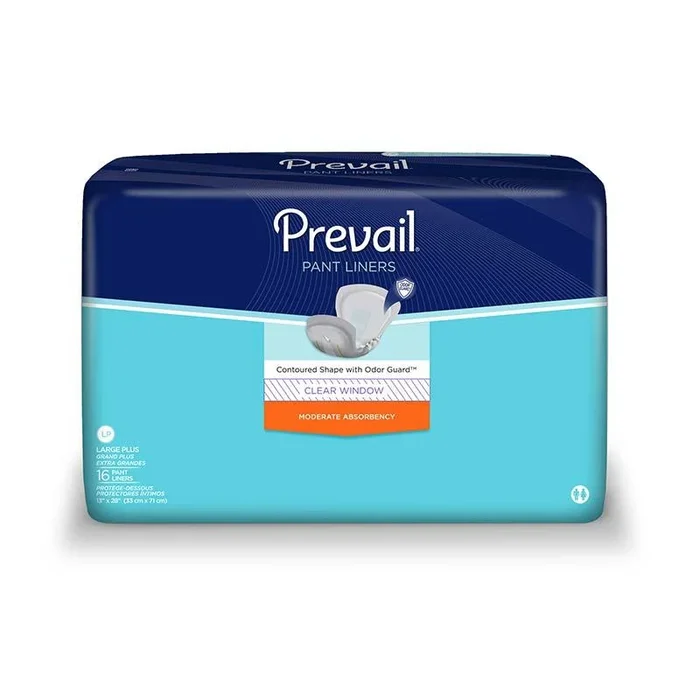 Prevail Pant Liner Elastic Large Plus 13″ X 28″