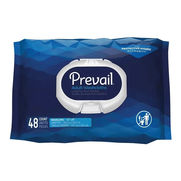 Prevail® Disposable Adult Washcloths