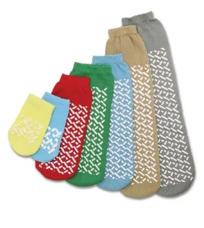 Principle Business Enterprises TredMates Slipper Socks Medium Gray Ankle High – 3820-001