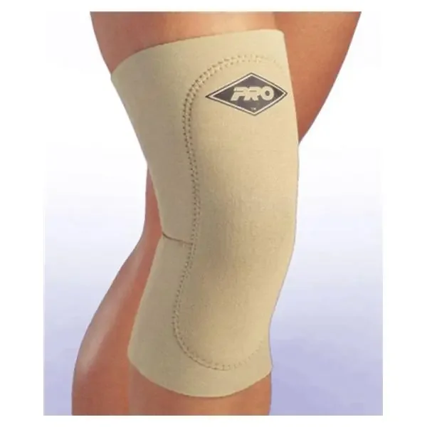 Pro Orthopedic Devices Brace Sleeve Adult Knee 1/8″ Neoprene Beige Size 13″ Large Universal Ea – 110-3-0