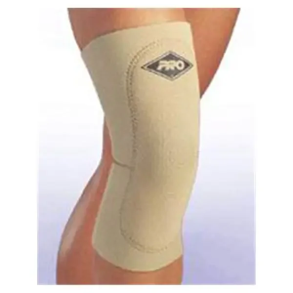 Pro Orthopedic Devices Brace Sleeve Adult Knee 1/8″ Neoprene Beige Size 13″ Medium Universal Ea – 110-2-0