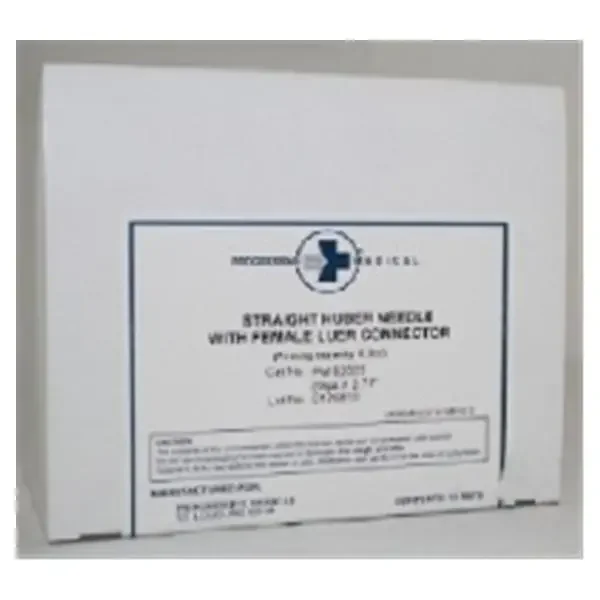 Progressive Medical Needle 20Gx1-1/2″ Huber Safety 12/Bx – PMIS2015