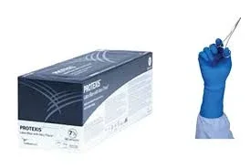 Protexis Latex Blue With Neu-thera Surgical Gloves, Powder-free, Sterile, Emolient Coating, Size 7.5