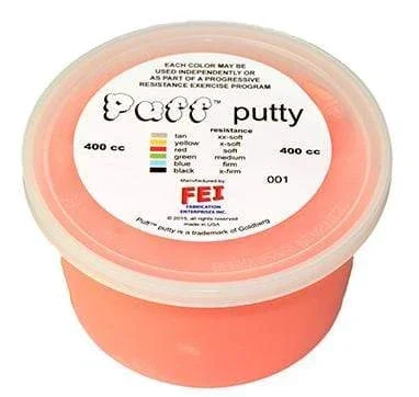 Puff LiTE Exercise Putty – soft – red – 400cc