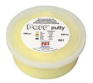Puff LiTE Exercise Putty – x-soft – yellow – 120cc