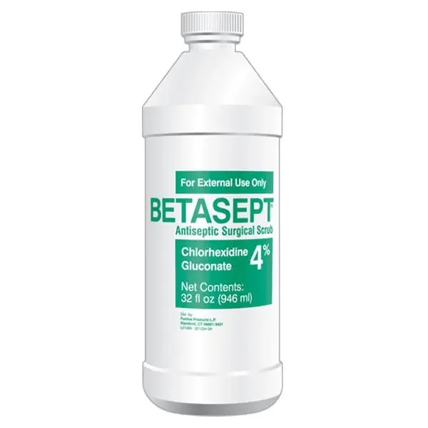Purdue Products LP Scrub Surgical Betasept Chg 4% 32Oz 12/Ca – BTA030