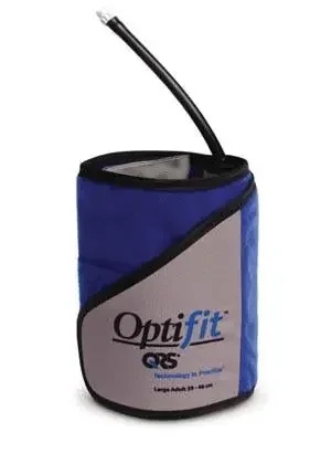 QRS Diagnostic OptiFit Blood Pressure Cuff Adult Arm Large 39 – 46 cm Lycra / Nylon – 713003-00