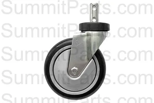 R & B Wire Products Caster For 100 E Cart – CSTR88G