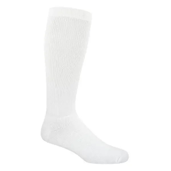 Renfro Corporation Socks Compression Ankle Dr. Scholls Coolmax Crew Length Closed Toe Men Wht 1/Bx – DSM-7020-WM1