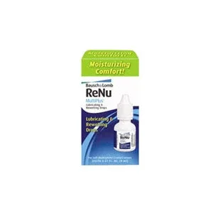 Renu Multiplus Contact Lubricating And Rewetting Drops, 0.27 Oz.