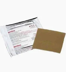 Restore Non-adhesive Foam Dressing With Silver And Triact Technology, 4″ X 4″