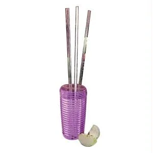Reusable Drinking Straw, 18″ X 3/16″ Hole,10/pack