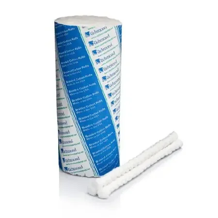 Richmond Dental Company Cotton Dental Roll Cotton 3/8 X 1-1/2 Inch Roll Shape Nonsterile – 200204