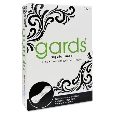 Rj Schinner Co Feminine Pad Gards Maxi Regular Absorbency – 147A