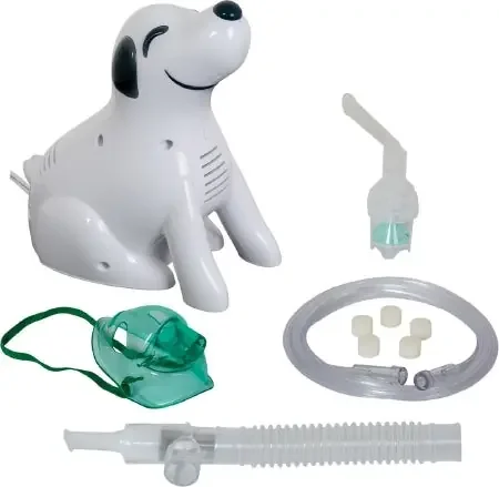 Roscoe Medical Roscoe Compressor Nebulizer System Small Volume 5 Ml Medication Cup Pediatric Aerosol Mask / Mouthpiece Delivery – NEB-DOG