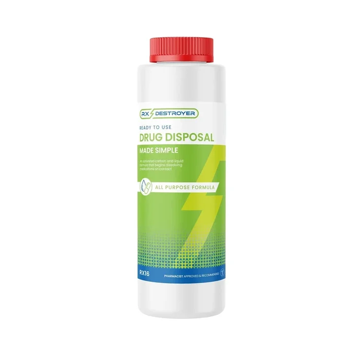 Rx Destroyer™ Pharmaceutical Disposal System, 16 oz. Bottle