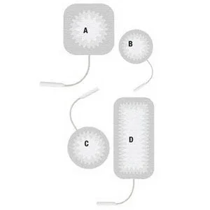 S-series Self-adhering Reusable Stimulating Electrodes 2″ X 4″ Rectangle
