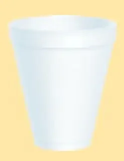 Saalfeld Redistribution Dart Drinking Cup 24 oz. White Styrofoam Disposable – 24J16