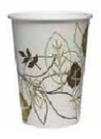 Saalfeld Redistribution Dixie Pathways Drinking Cup 3 oz. Leaf Print Wax Coated Paper Disposable – 45PATH