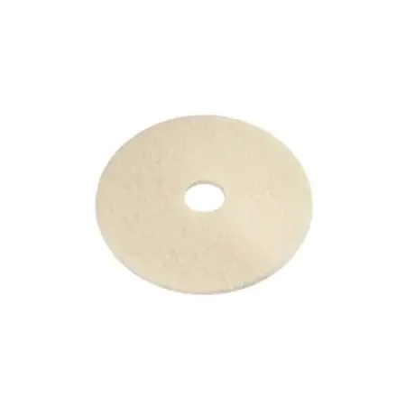 Saalfeld Redistribution Image Hard Floor Burnishing Pad 20 Inch Beige Polyester Fiber – 401520