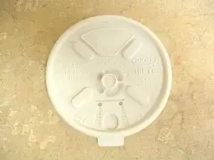 Saalfeld Redistribution Lid 8 oz., White – 8FTL
