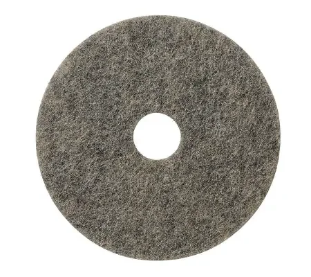 Saalfeld Redistribution Porko Extreme Hard Floor Burnishing Pad 20 Inch Black / Gray Polyester / Natural Fiber – 402820