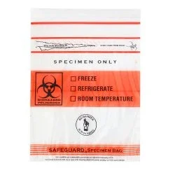 SafeGuard® with TearZone® Specimen Transport Bag with Document Pouch