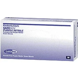 Safeskin Non-sterile Powder-free Purple Nitrile Exam Glove Small