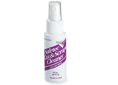 Safetec of America Safetec Antiseptic 2 oz. Spray Spray Bottle – 53000