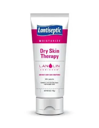 Santus LLC Lantiseptic Dry Skin Therapy Hand and Body Moisturizer 4 oz. Tube Unscented Ointment – LS0410