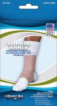 Scott Specialties Ankle Support Large Slip-On Left or Right Foot – SA1400 BEI LG
