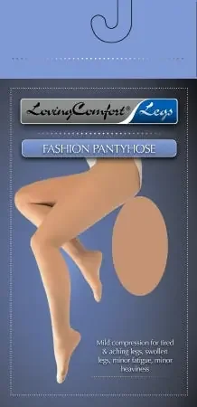 Scott Specialties Compression Pantyhose Waist High Medium Black – 1650 BLA MD