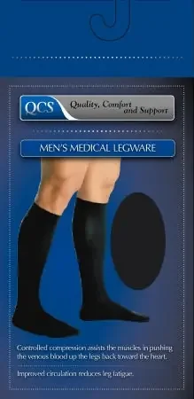 Scott Specialties Compression Socks Knee High Small / Medium Black Closed Toe – 1652 BLA S/