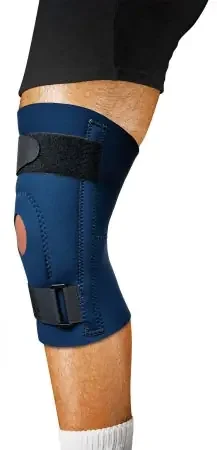 Scott Specialties Knee Support X-Large Pull-On / Hook and Loop Strap Left or Right Knee – 9074 NAV XL