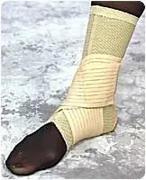 Scott Specialties Spandex Ankle Support X-Large Pull-On / Hook and Loop Closure Left or Right Foot – 0325 BEI XL