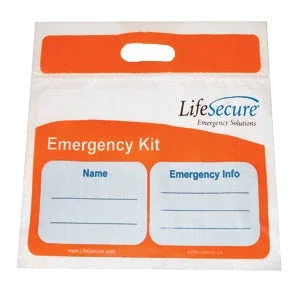 SecureSeal Emergency Kit Bag by LifeSecure